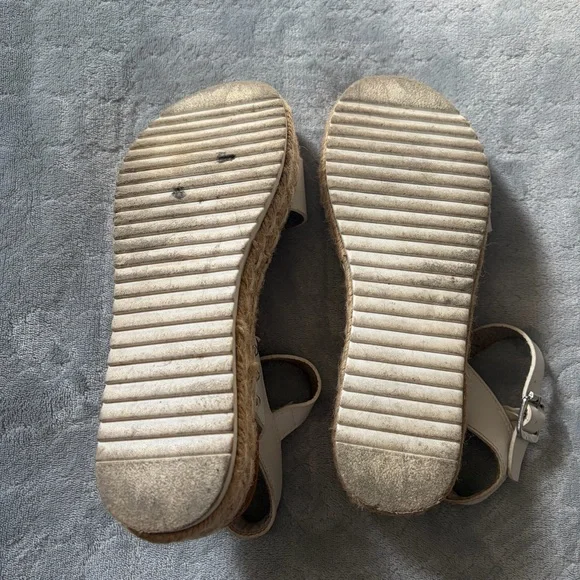 Melissa White Espadrille Sandals - Picture 7 of 9